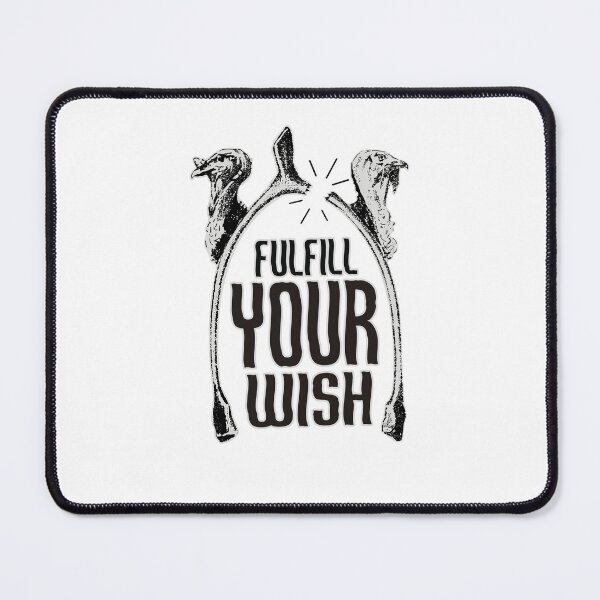 Item preview, fulfill your wish Good Luck wish bone Turkey Day - thanksgiving furcula designed and sold by OptLuv.