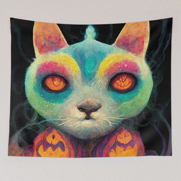 Item preview, Halloween cat 2 designed and sold by Daramacus.