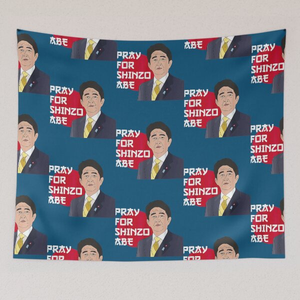 Item preview, Pray for Shinzo abe   designed and sold by EdselLucas.