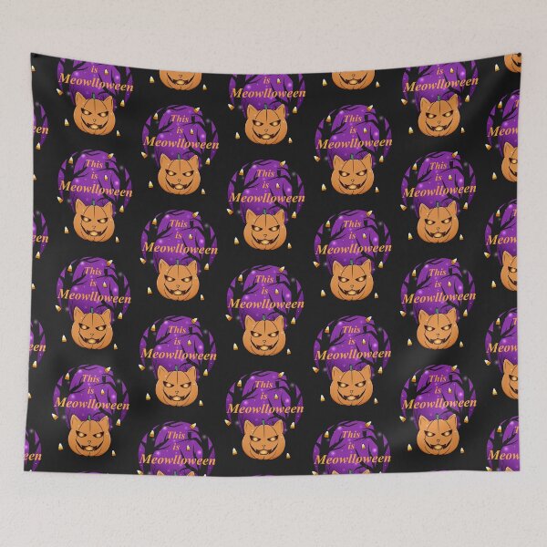 Item preview, This is meowlloween designed and sold by Natsukittyart.