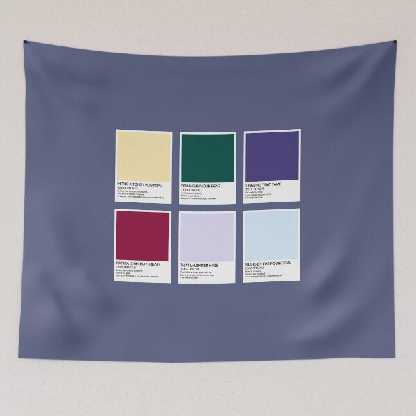 Item preview, Lyric Color Swatches #3 designed and sold by laughingplace55.