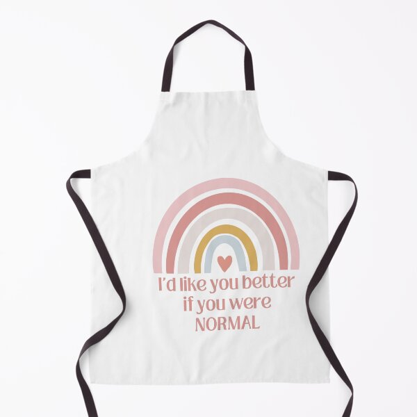 Item preview, I'd like you better if you were normal rainbow T-shirt designed and sold by Nerdygirlteez.