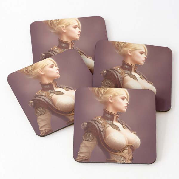 Item preview, Beautiful blonde in steampunk corset dress designed and sold by Eliteijr.