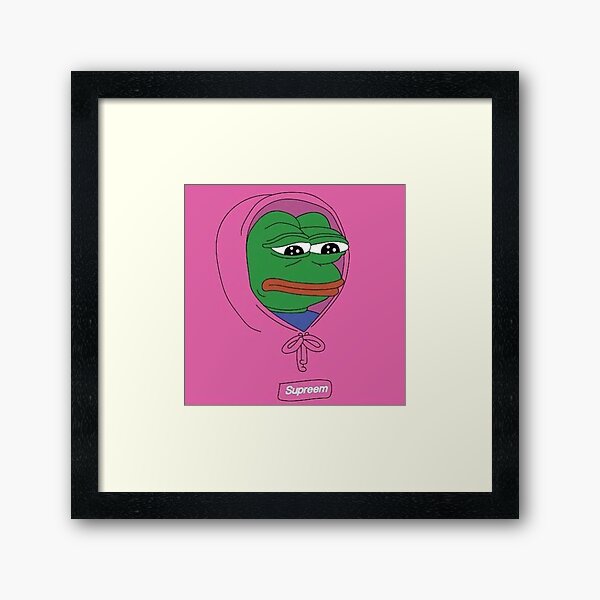 pepe supreem  Framed Art Print