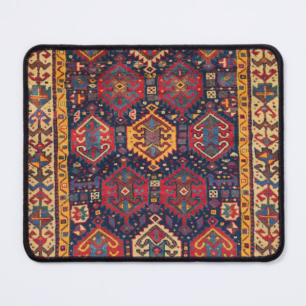 Item preview, Kazak Antique Oriental Carpet Print designed and sold by Vicky Brago-Mitchell®.