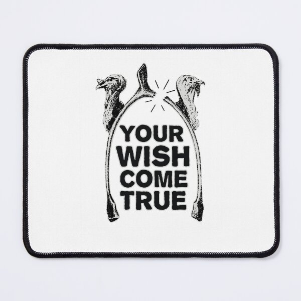 Item preview, your wish come true fulfill your wish Good Luck wish bone Turkey Day - thanksgiving furcula designed and sold by OptLuv.