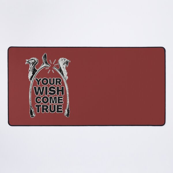 Item preview, your wish come true fulfill your wish Good Luck wish bone Turkey Day - thanksgiving furcula designed and sold by OptLuv.
