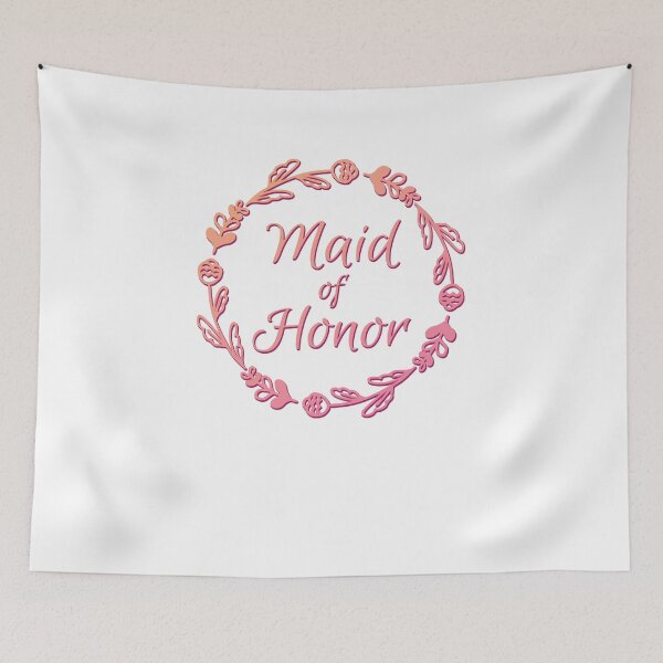 Item preview, Maid of Honor -Bachelorette Party - Cute Wedding Party Gifts designed and sold by FredbowMerch.