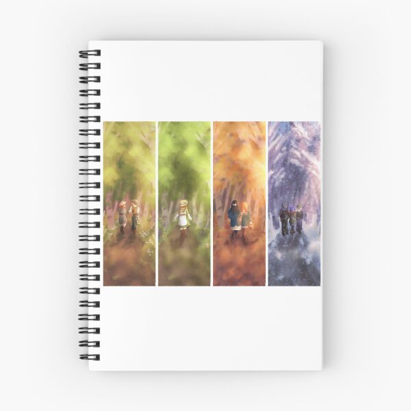 Item preview, The Birch Path Seasons - Anne of Green Gables designed and sold by AstariiDraws.