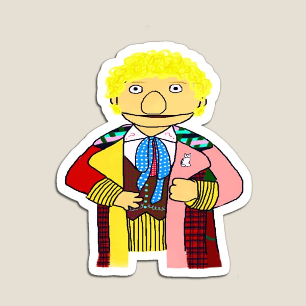 Item preview, Estilo Sexto Doctor Muppet designed and sold by Qooze.