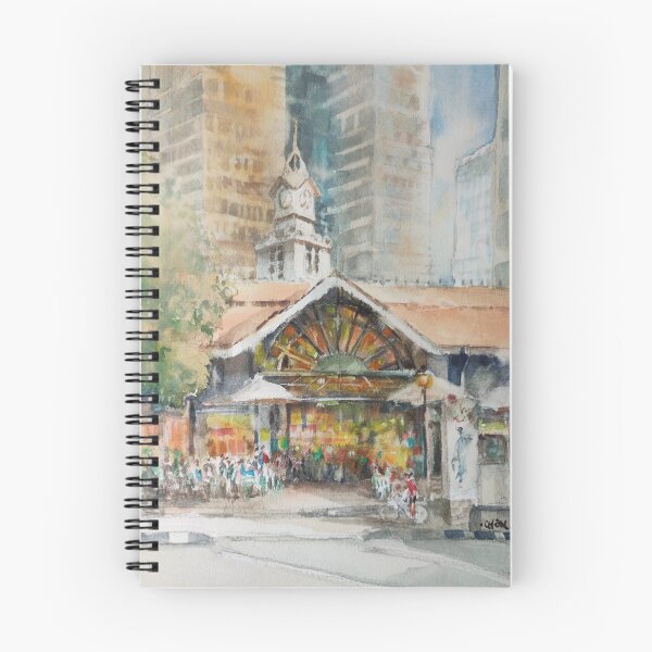 Item preview, La Pa Sat, Singapore watercolor  designed and sold by Almondtree.