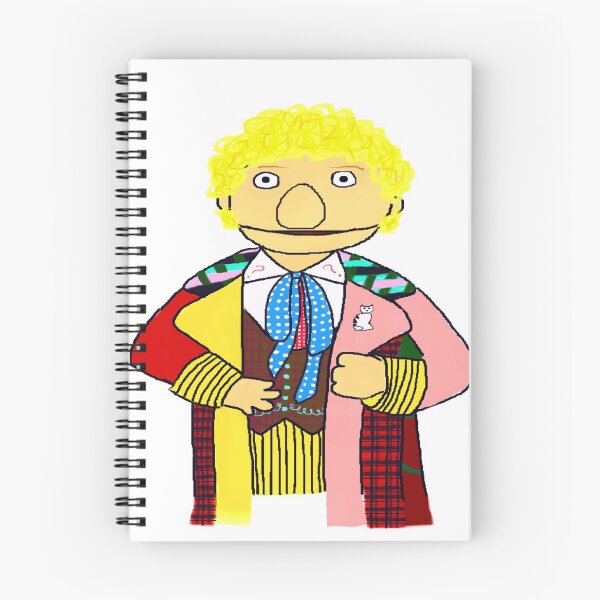 Item preview, Sixth Doctor Muppet Style designed and sold by Qooze.
