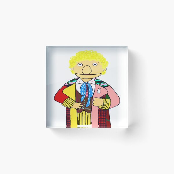 Item preview, Sixth Doctor Muppet Style designed and sold by Qooze.