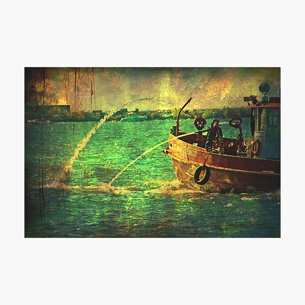 Item preview, Fireboat designed and sold by MClementReilly.