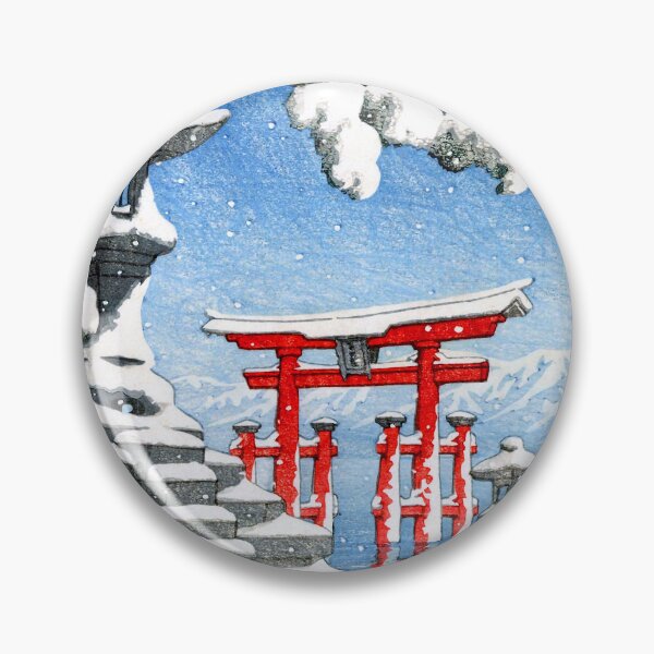 Item preview,  Kawase Hasui Snow at Sekiguchi  designed and sold by TeeARTHY.