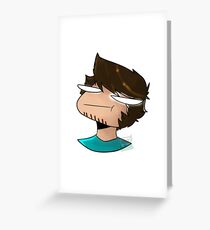 Herobrine Greeting Card