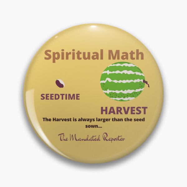 Item preview, Spiritual Math - Seedtime and Harvest - Yellow designed and sold by TheReporter1.