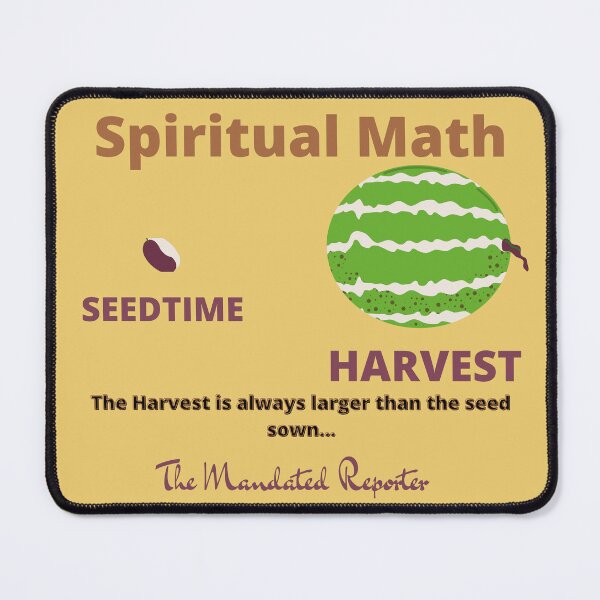 Item preview, Spiritual Math - Seedtime and Harvest - Yellow designed and sold by TheReporter1.