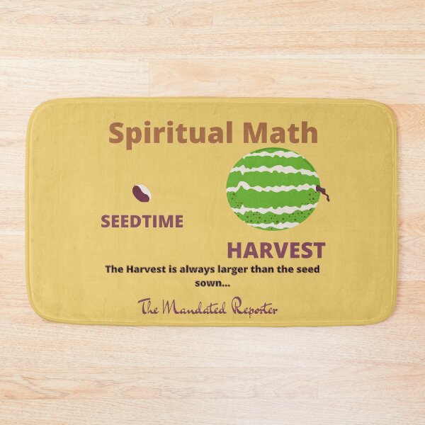 Item preview, Spiritual Math - Seedtime and Harvest - Yellow designed and sold by TheReporter1.