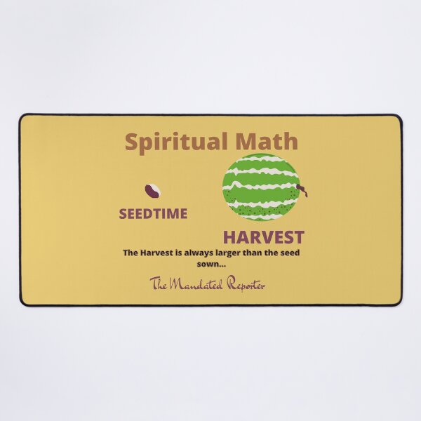 Item preview, Spiritual Math - Seedtime and Harvest - Yellow designed and sold by TheReporter1.