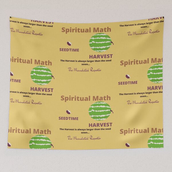 Item preview, Spiritual Math - Seedtime and Harvest - Yellow designed and sold by TheReporter1.