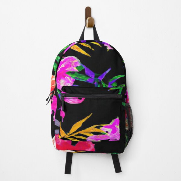 Item preview, Exotic Flowers on a Black Background designed and sold by calibrit.
