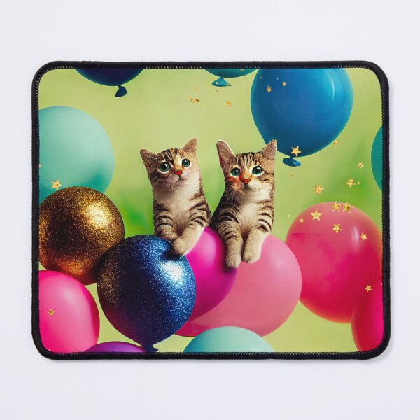 Item preview, Mini Balloon Kitty Pair designed and sold by MagicCatSociety.