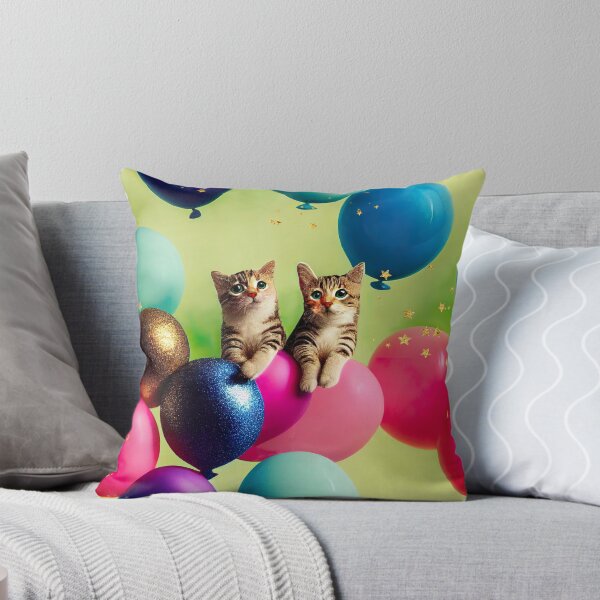 Item preview, Mini Balloon Kitty Pair designed and sold by MagicCatSociety.