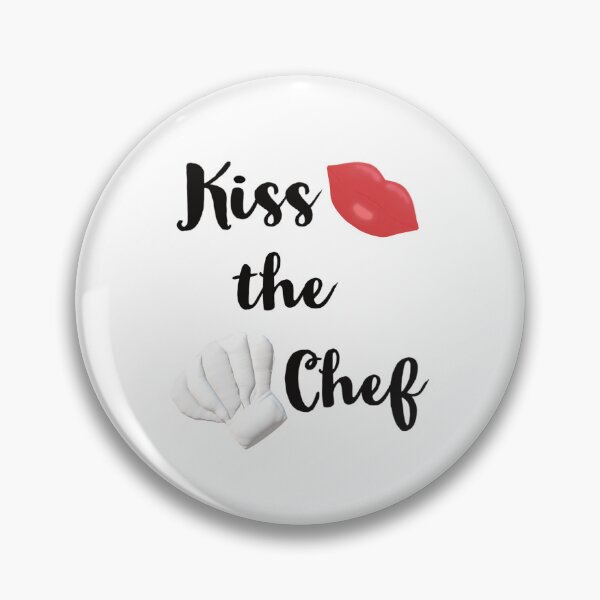 Item preview, Kiss the Chef (White Background) designed and sold by ArtByLM.