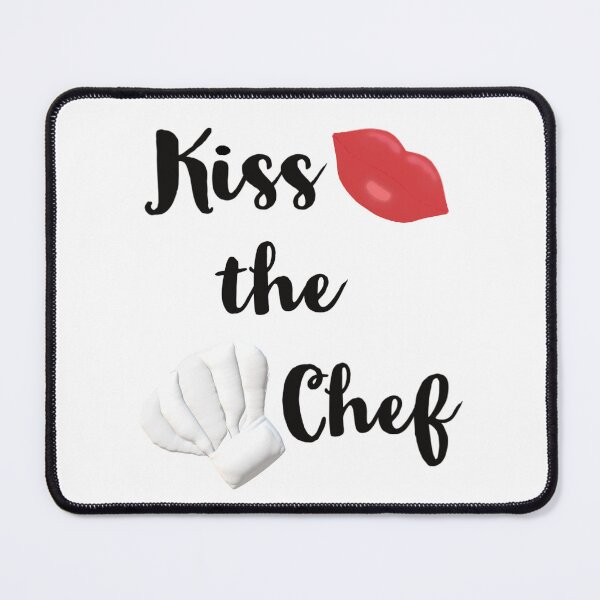 Item preview, Kiss the Chef (White Background) designed and sold by ArtByLM.