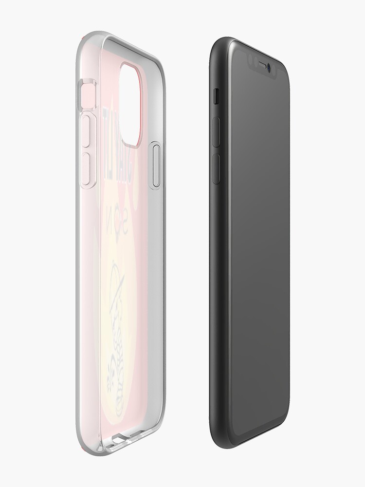 Coque iPhone « Reste allumé Fils », par Sermani