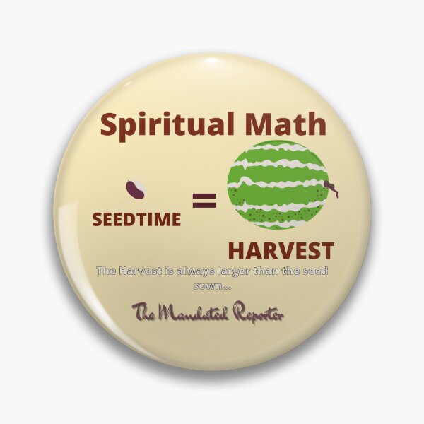 Item preview, Spiritual Math - Seedtime and Harvest - Tan designed and sold by TheReporter1.