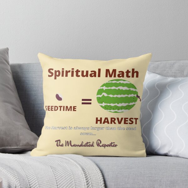Item preview, Spiritual Math - Seedtime and Harvest - Tan designed and sold by TheReporter1.