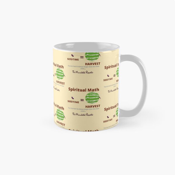 Item preview, Spiritual Math - Seedtime and Harvest - Tan designed and sold by TheReporter1.