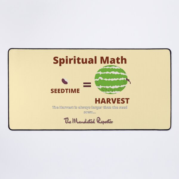 Item preview, Spiritual Math - Seedtime and Harvest - Tan designed and sold by TheReporter1.