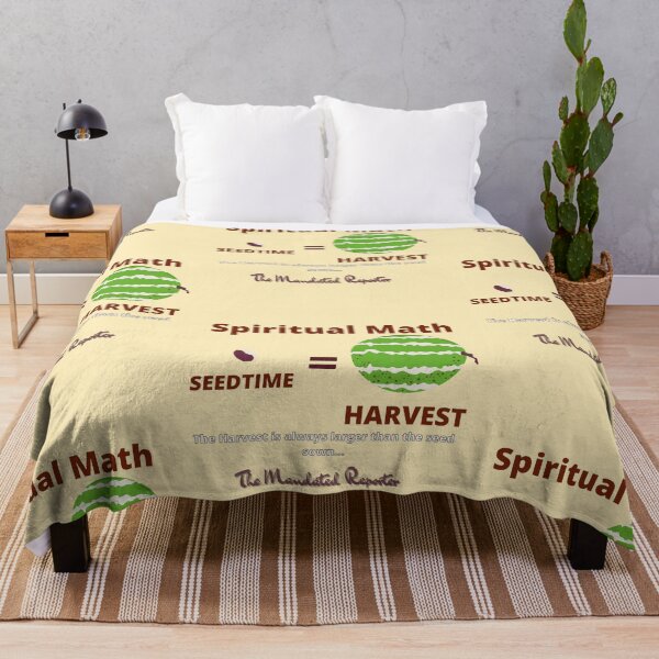 Item preview, Spiritual Math - Seedtime and Harvest - Tan designed and sold by TheReporter1.