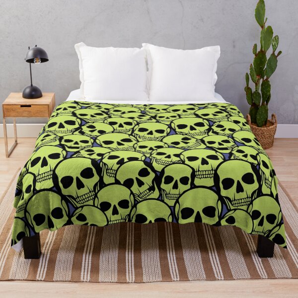 Item preview, skulls pattern designed and sold by GabyDark.