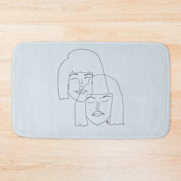 Item preview, Gemini Black and White Drawing   designed and sold by BobbyMartiArt.