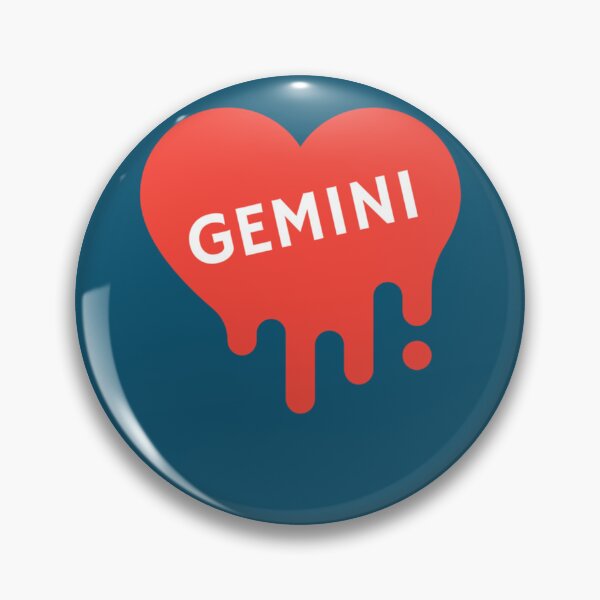 Item preview, Gemini Bleeding Red Heart   designed and sold by BobbyMartiArt.