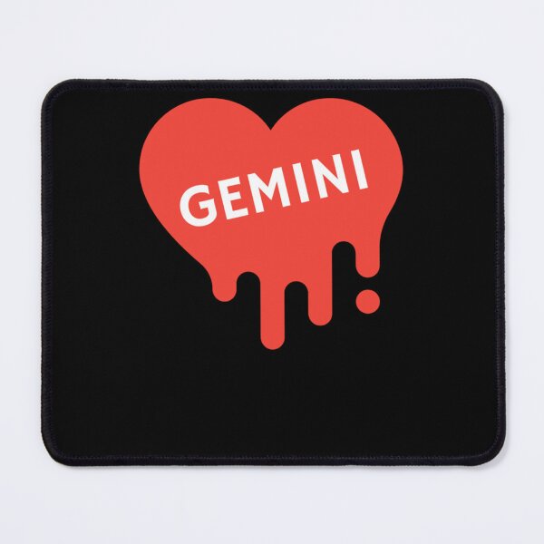 Item preview, Gemini Bleeding Red Heart   designed and sold by BobbyMartiArt.