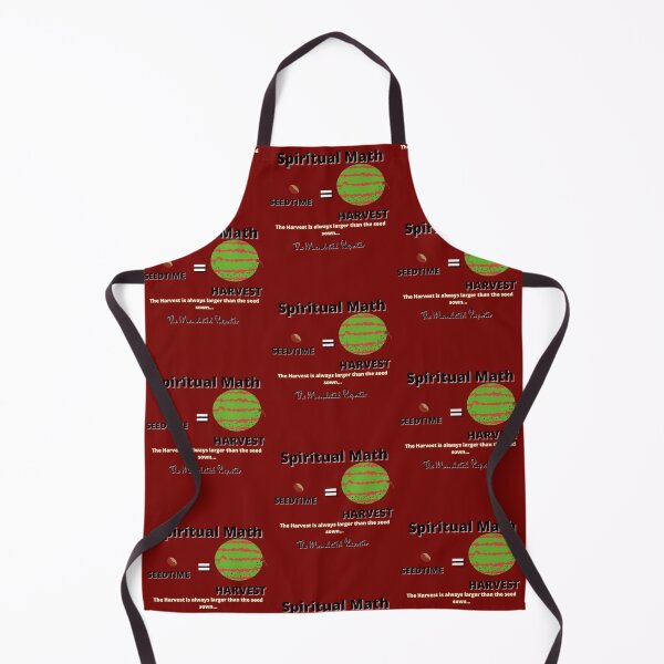 Item preview, Spiritual Math - Seedtime and Harvest - Burgundy designed and sold by TheReporter1.