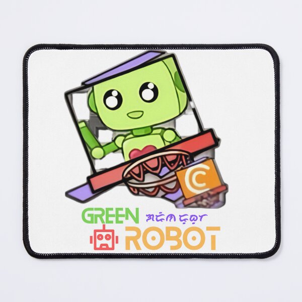Item preview, Green Robot designed and sold by MarKeteeRz.