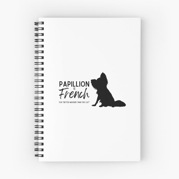Item preview, Papillion is French for "Better Mouser than the Cat" (Version 1) designed and sold by GlacierViewFarm.