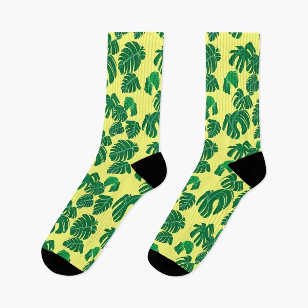 Item preview, Monstera leaves pattern designed and sold by omar-alsayed52.