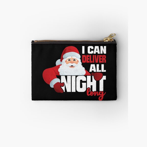 Item preview, I Deliver All Night Long Naughty Santa Adult Humor Christmas designed and sold by Zulfiqqar.