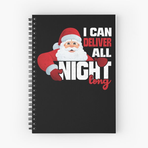 Item preview, I Deliver All Night Long Naughty Santa Adult Humor Christmas designed and sold by Zulfiqqar.