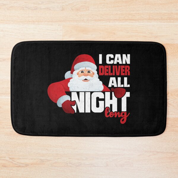 Item preview, I Deliver All Night Long Naughty Santa Adult Humor Christmas designed and sold by Zulfiqqar.
