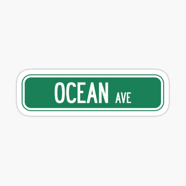 Vista previa del artículo con la obra «Avenida oceano», diseñado y vendido por JoshuaSnoook.