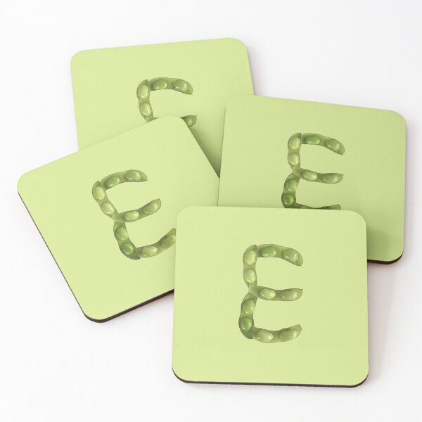 Item preview, E is for Edamame, Letter Art, Initial E designed and sold by EveryDayDabble.