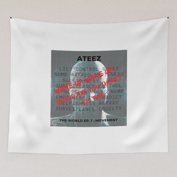Item preview, ATEEZ Wake Up World! THE WORLD EP. 1 : MOVEMENT designed and sold by 3HeartDesigns.